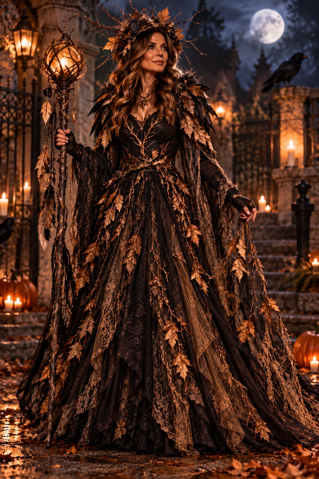 Autumn Enchantress Halloween style edit preview