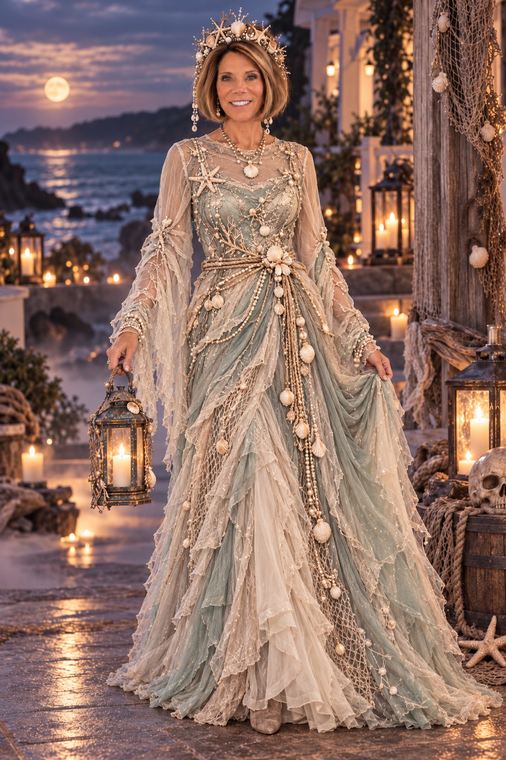 Haunted Sea Queen Halloween style edit preview